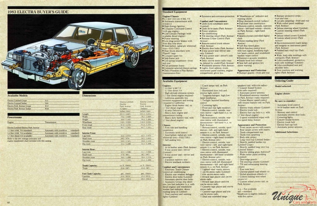 1983 Buick Full-Line All Models Brochure Page 2